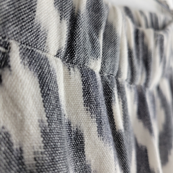 J.Crew Seaside Ikat Boho Print High Waist Pull On Cotton Jogger Pants - Picture 8 of 14